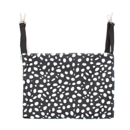 Double-Sided Lambskin Cat Hammock Hanging Bed – Warm Cage & Chair Mount Cat Swing for All Seasons