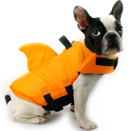 Dog Life Vest Summer Shark Style Pet Life Jacket for Swimming & Water Safety