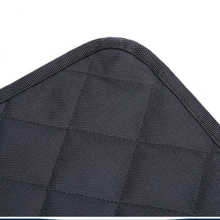 Dog Car Seat Cover Mesh Pet Carrier Hammock Safety Protector Rear Back Seat Mat with Zipper and Pocket for Travel