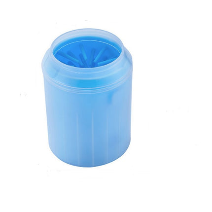 Portable Pet Paw Cleaner Cup with Soft Brush, Dog Paw Washing & Cleaning Kit (S / M / L)