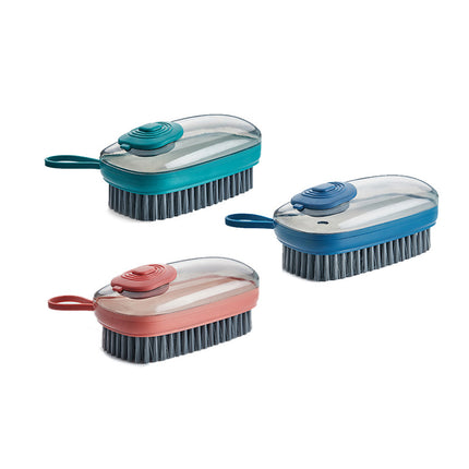 Multifunctional Automatic Liquid Cleaning Brush – Soft Bristle Shoe & Laundry Cleaning Brush
