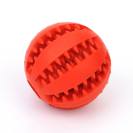 Rubber Mint Feeding Ball for Dogs & Cats – Treat Dispensing Chew Toy with Food Storage