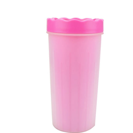 Silicone Dog Paw Washer Cup – Soft Bristle Pet Paw Cleaning Cup for Easy Foot Washing