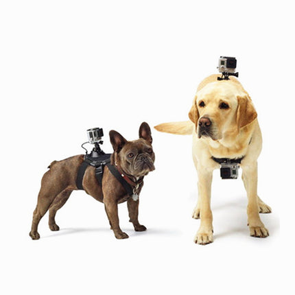 Pet Dog GoPro Harness Mount Adjustable Sports Camera Chest Back Strap Waterproof Comfortable Dog Belt for Action Filming