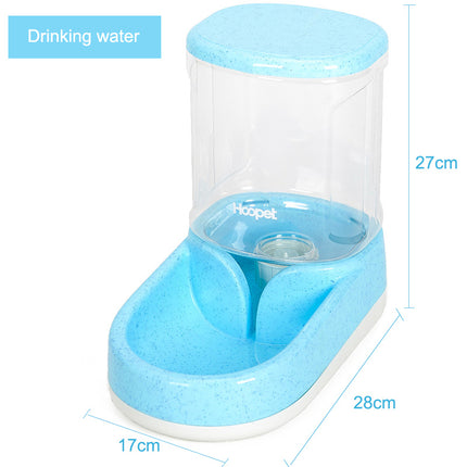 Automatic Gravity Pet Water & Food Dispenser Bowl for Dogs and Cats – Eco-Friendly PP Resin