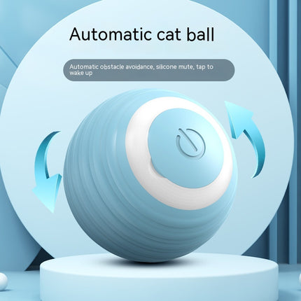 Automatic Moving Rolling Cat Toy Ball Rechargeable Smart Interactive Kitten Toy