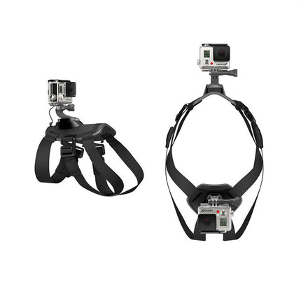 Pet Dog GoPro Harness Mount Adjustable Sports Camera Chest Back Strap Waterproof Comfortable Dog Belt for Action Filming