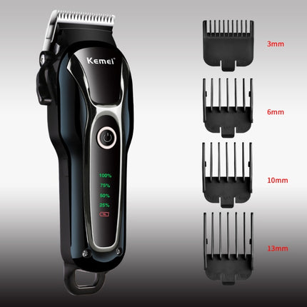 Kemei KM-1991 Professional Pet Hair Clipper – Rechargeable Low-Noise Grooming Trimmer for Dogs & Cats