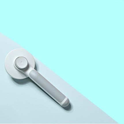 Self-Cleaning Round Handle Pet Grooming Comb with Stainless Steel Needles for Cats & Dogs