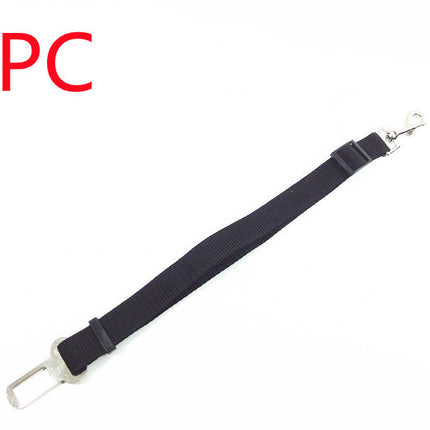 Adjustable Dog Pet Car Safety Seat Belt Restraint Lead Travel Leash for Small and Medium Dogs