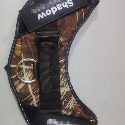 Personalized Dog Harness No Pull Reflective Breathable Adjustable Pet Harness For Small Large Dog Harness Vest With Custom