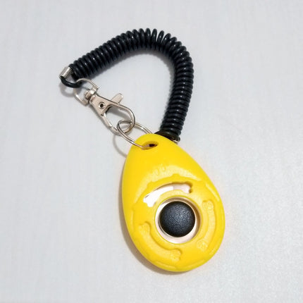 Dog Training Clicker with Wrist Coil & Clip for Positive Reinforcement