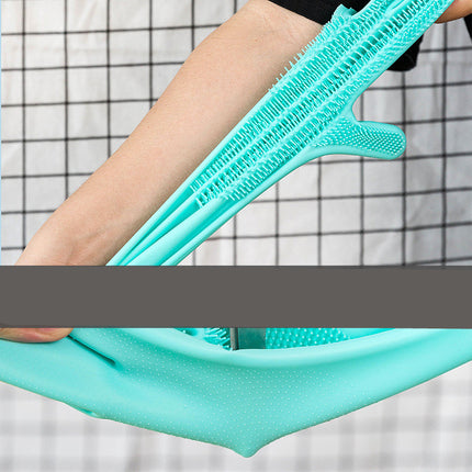 Silicone Pet Grooming Gloves for Dogs & Cats – Bathing, Massage & Hair Removal Brush