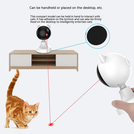 Smart Automatic Laser Cat Teaser Toy with USB Charging – Interactive Laser Play Toy for Cats