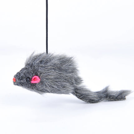 Pet Telescopic Hanging Door Mouse Cat Toy | Elastic Hanging Interactive Cat Teaser