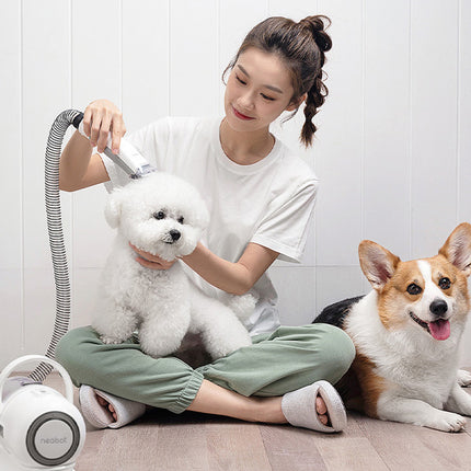Neabot Pet Grooming Vacuum Kit for Dogs – Hair Trimming, Deshedding & Cleaning Tool with 9000Pa Suction