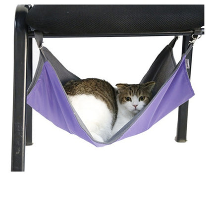Under Chair Cat Hammock Hanging Bed – Breathable Cotton Cat Lounger Sofa Cushion