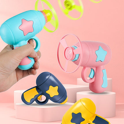 LED Flying Disc Launcher Toy for Dogs & Cats – Luminous Pet Training & Interactive Play Gun