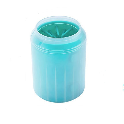 Portable Pet Paw Cleaner Cup with Soft Brush, Dog Paw Washing & Cleaning Kit (S / M / L)