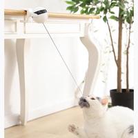 Electronic Motion Interactive Cat Toy with Rope & Fur Ball – Automatic Play Toy for Cats