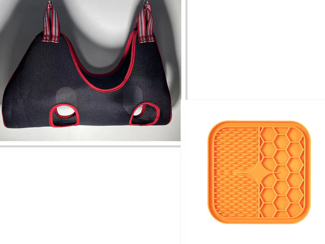 Pet Nail Trimming Grooming Hammock for Small & Medium Cats and Dogs – Breathable Hanging Support Sling