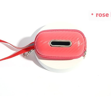 Outdoor Dog Walking Poop Bag Storage Dispenser with Clip & Wrist Strap