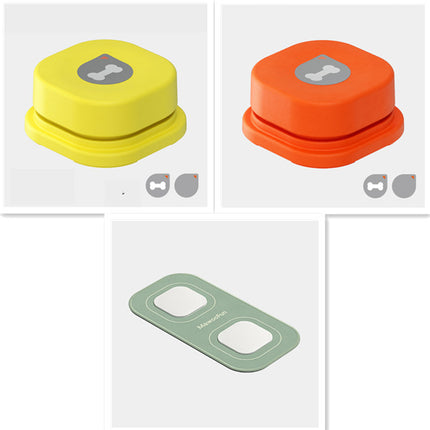 Recordable Pet Communication Button for Dogs & Cats | One-Click Talking Training Button Toy
