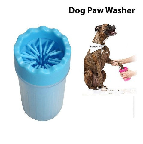 Silicone Dog Paw Washer Cup – Soft Bristle Pet Paw Cleaning Cup for Easy Foot Washing