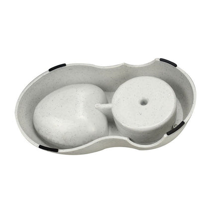 Automatic Gravity Pet Feeder & Water Dispenser Large Capacity for Cats and Dogs