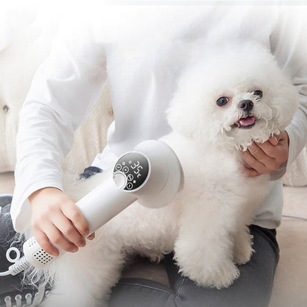 NEX Intelligent Pet Hair Dryer & Blowing Comb Machine 300W Silent Grooming Tool for Dogs & Cats