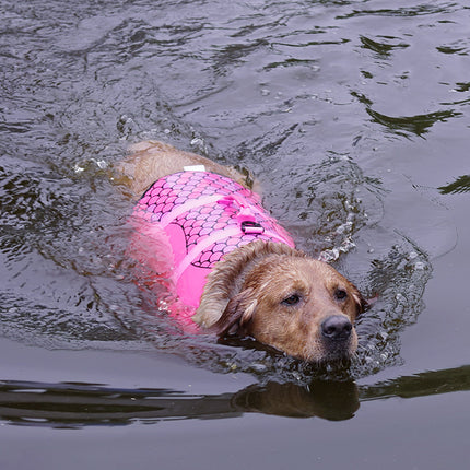 Pet Life Jacket Vest for Dogs – Polyester Swimming Safety Vest for Water Activities