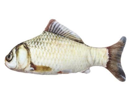 Creative Catnip Fish Plush Toy – Realistic Soft Fish Pillow Toy for Cats