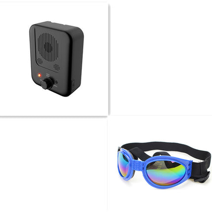 Ultrasonic Dog Anti-Barking Device for Outdoor & Indoor Use, USB Rechargeable No-Bark Control Trainer