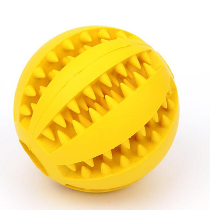 Rubber Mint Feeding Ball for Dogs & Cats – Treat Dispensing Chew Toy with Food Storage