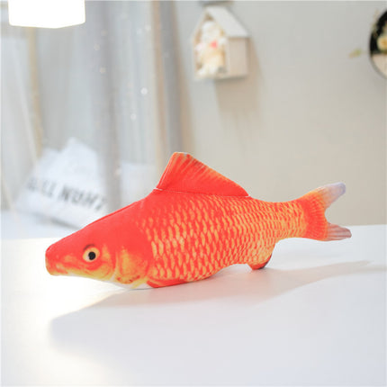 Electric Flopping Fish Cat Toy (Without Catnip) | Interactive Jumping Fish Simulation for Cats