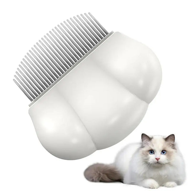 Comfortable Pet Grooming Comb Shell Design | Gentle Shedding & Detangling Comb for Dogs, Cats & Small Pets