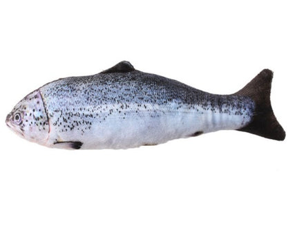 Creative Catnip Fish Plush Toy – Realistic Soft Fish Pillow Toy for Cats