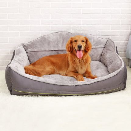 Luxury Dog Sofa Bed – Soft Washable Pet Couch for Dogs & Cats