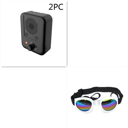 Ultrasonic Dog Anti-Barking Device for Outdoor & Indoor Use, USB Rechargeable No-Bark Control Trainer