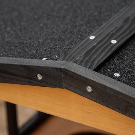 Wooden Outdoor Cat House & Kitten Tree with Asphalt Roof – PawHut Wild Cat Shelter with Jump Platforms