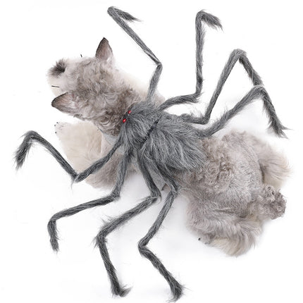 Halloween Pet Spider Costume – Big Realistic Spider Cosplay Outfit for Cats & Dogs