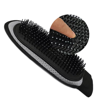 Cat & Dog Hair Removal Grooming Glove | Silicone Bath Massage & Deshedding Cleaning Glove