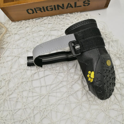 Pet Shoes Wear Dog Shoes Waterproof Non-Slip Adjustable Dog Booties