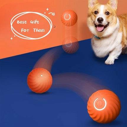 Durable Rubber Dog Chew Ball – Bite-Resistant Training Toy for Puppies & Active Dogs