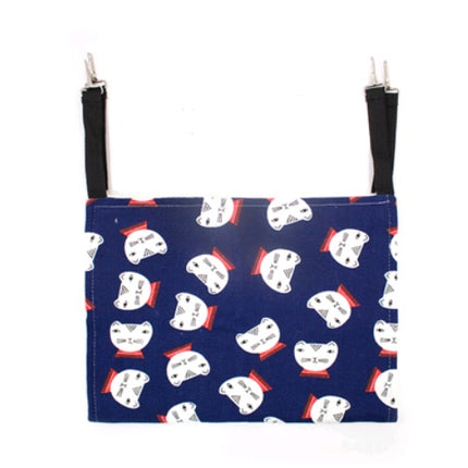 Double-Sided Lambskin Cat Hammock Hanging Bed – Warm Cage & Chair Mount Cat Swing for All Seasons