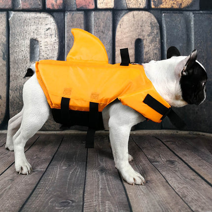 Dog Life Vest Summer Shark Style Pet Life Jacket for Swimming & Water Safety