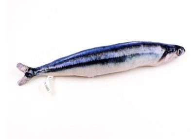 Creative Catnip Fish Plush Toy – Realistic Soft Fish Pillow Toy for Cats