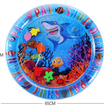 Summer Cooling Pet Water Bed Cushion Ice Pad – Inflatable Square Cooling Mat for Cats