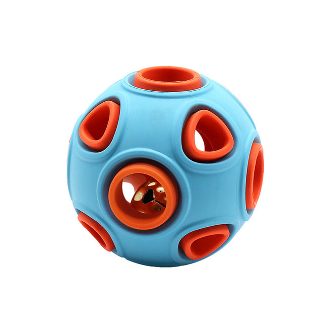 Luminous Sounding Dog Toy Ball – Light-Up Rubber Ball with Squeaky Sound for Dogs