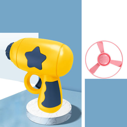 LED Flying Disc Launcher Toy for Dogs & Cats – Luminous Pet Training & Interactive Play Gun